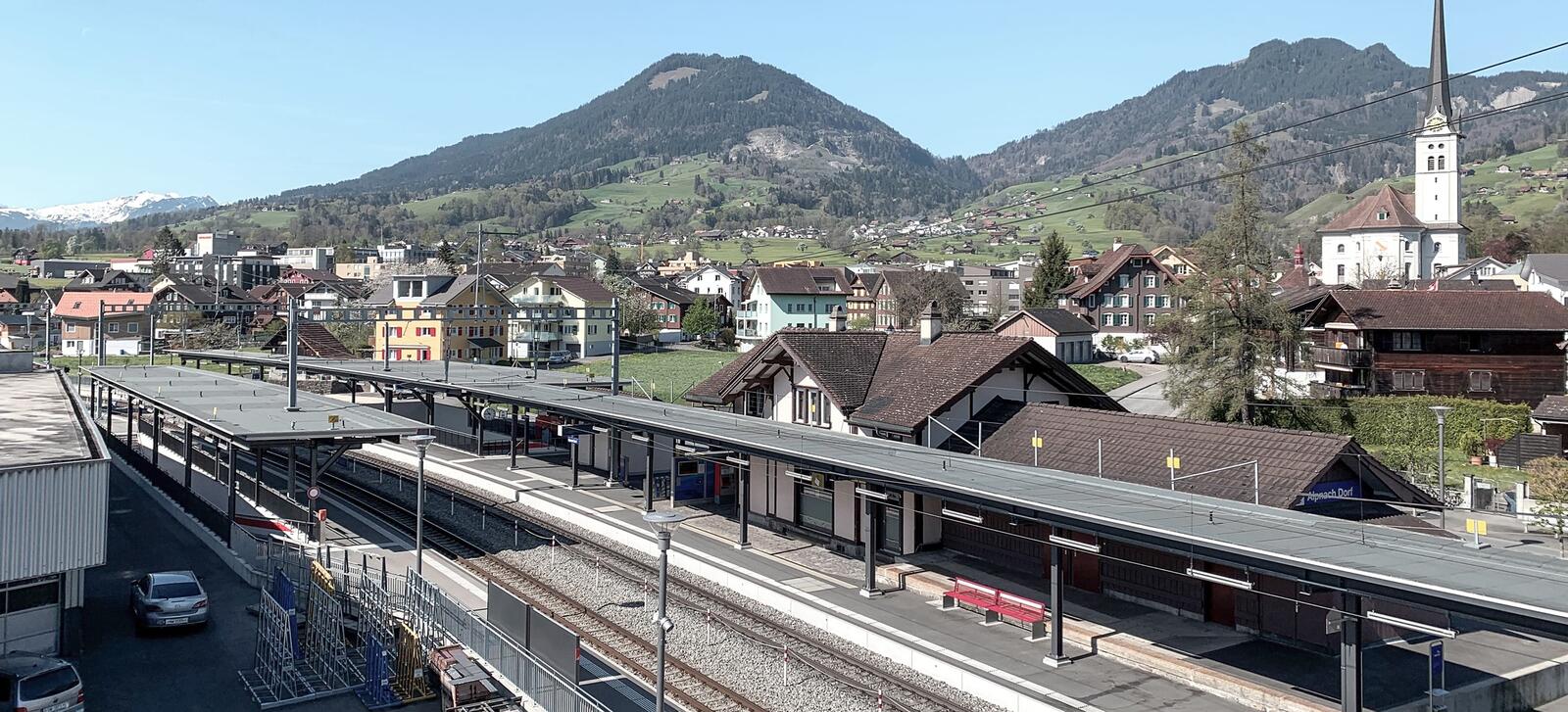 Neubau Bahnhof Alpnach
